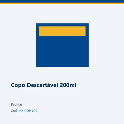 Copo Descartável 200ml